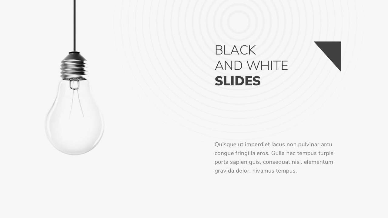 Black and White Keynote Template by twilightslide GraphicRiver